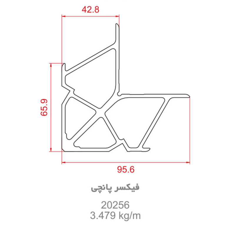 پروفیل فیکسر20256